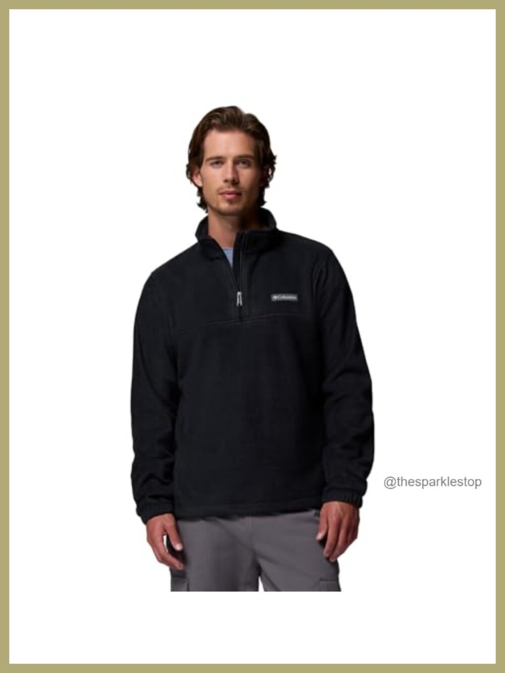 Columbia Steens Mountain Half Zip Fleece Pullover Long Sleeve Men's